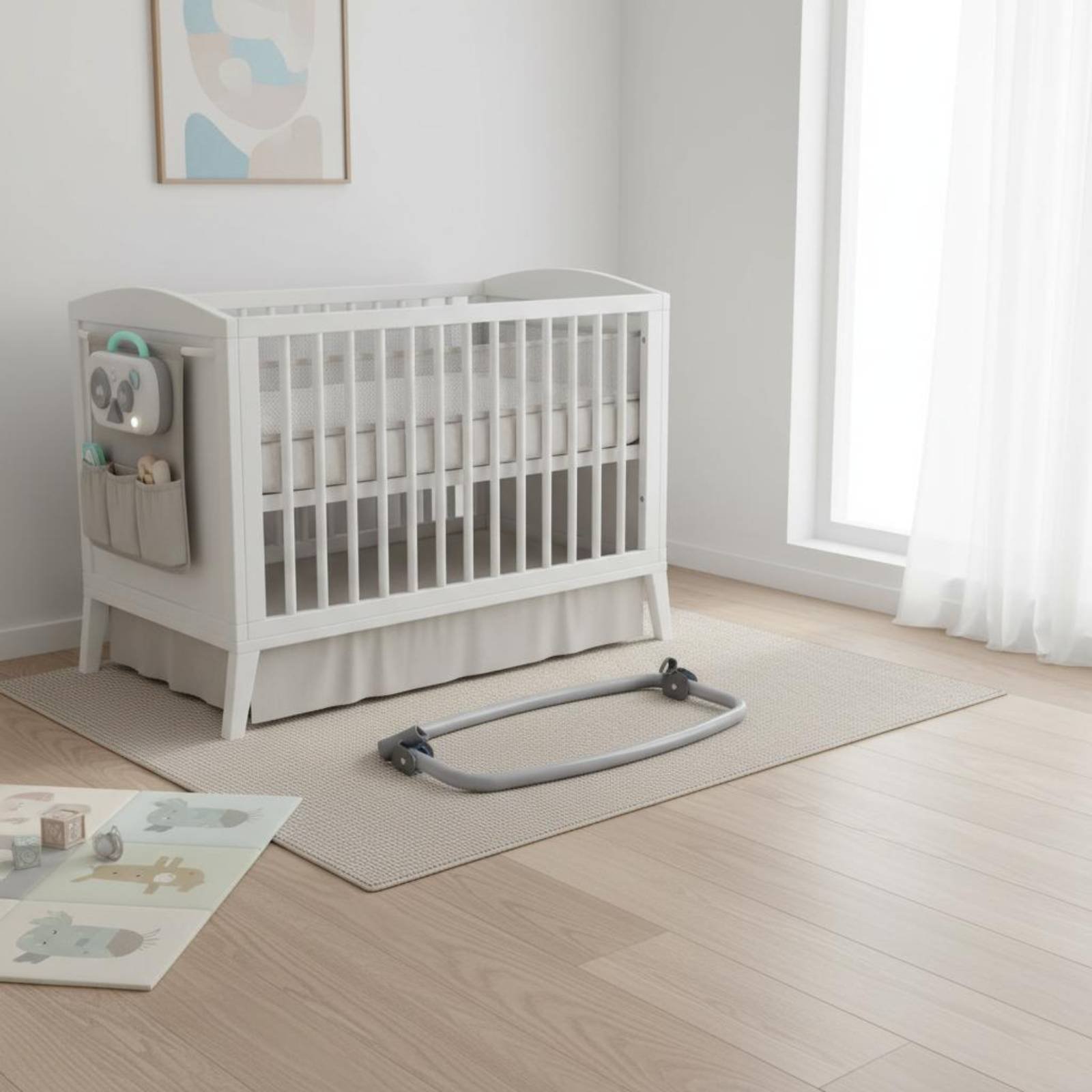 Baby Nursery Music - ミュージックモバイル多機能ベビーベッドキャノピー 赤ちゃん用品 保育園アクセサリー