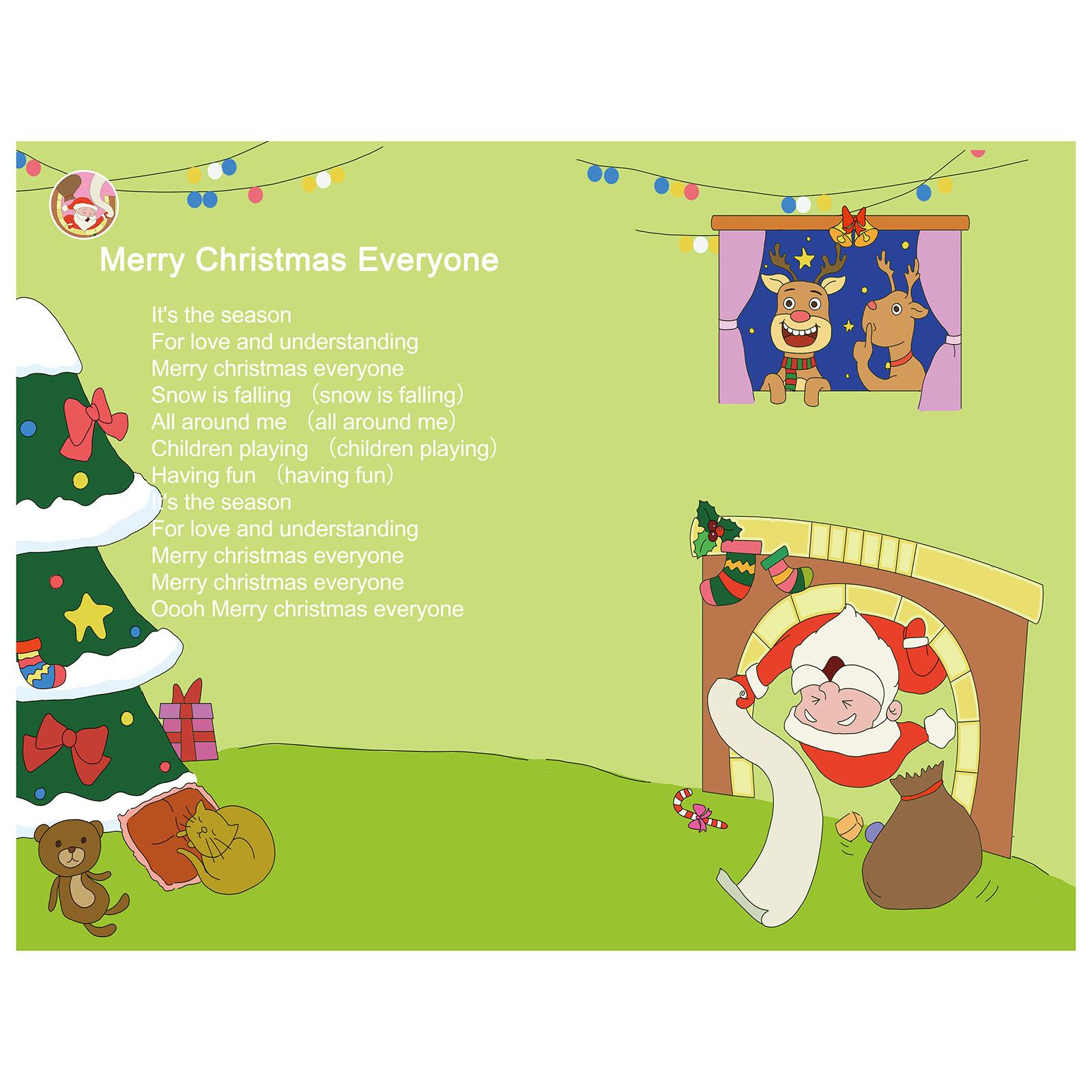 Baby Nursery Rhymes - インタラクティブな子供用サウンドブック ホリデー10曲 クリスマス童謡 知育玩具 キッズ ベビー