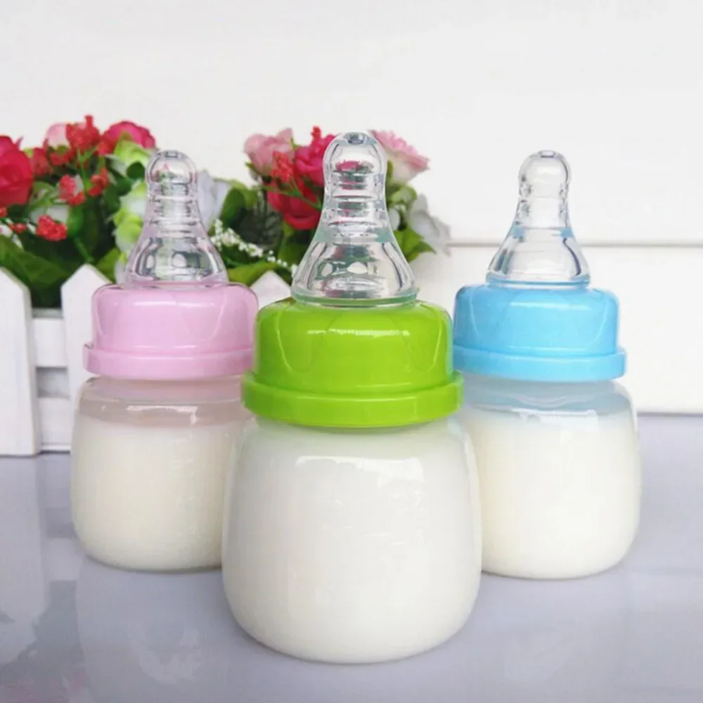Baby Nursery Hospital - 新生児用ミニポータブルフィーディングボトル,介護用ボトル,BPAフリー,安全,新生児用ケアローダー,フルーツジュース,ミルクボトル,60ml