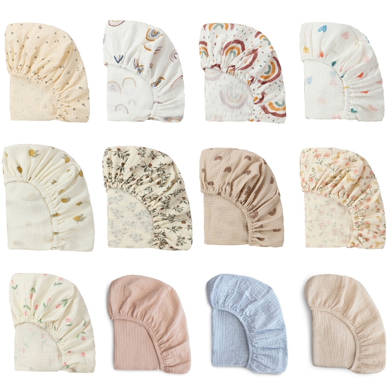 Nursing Cover Breastfeeding - ベビーボックスシーツ 授乳ベビーベッド 幼児ベッドカバーケース フィットバシネットシート