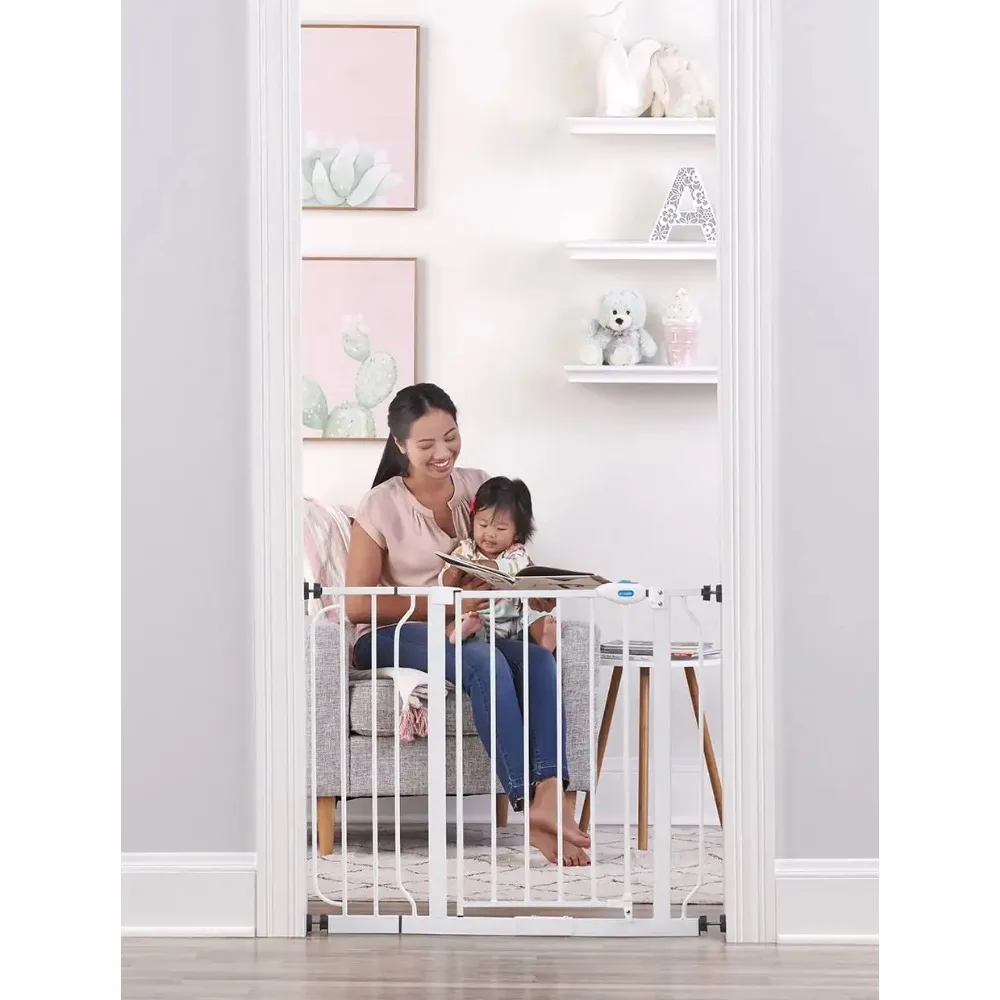 ファッションエクストラワイドベビーゲート、金属製、拡張可能、 - Baby Gate Extra Wide のレビューと価格