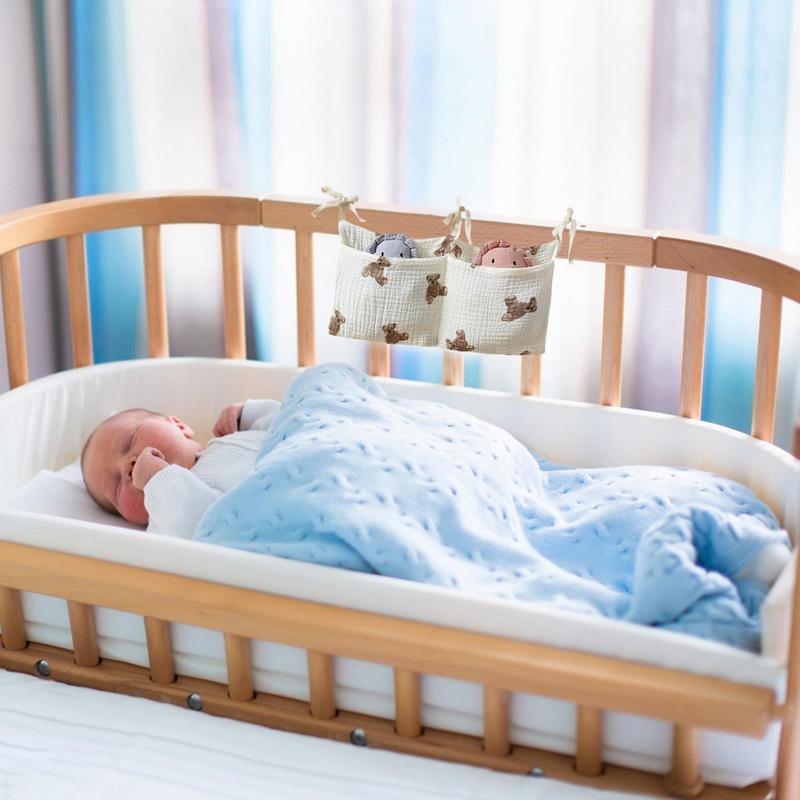 ベビーベッドオーガナイザー、キャディベッド、収納バッグ、2ポ - Baby Nursery Bed のレビューと価格