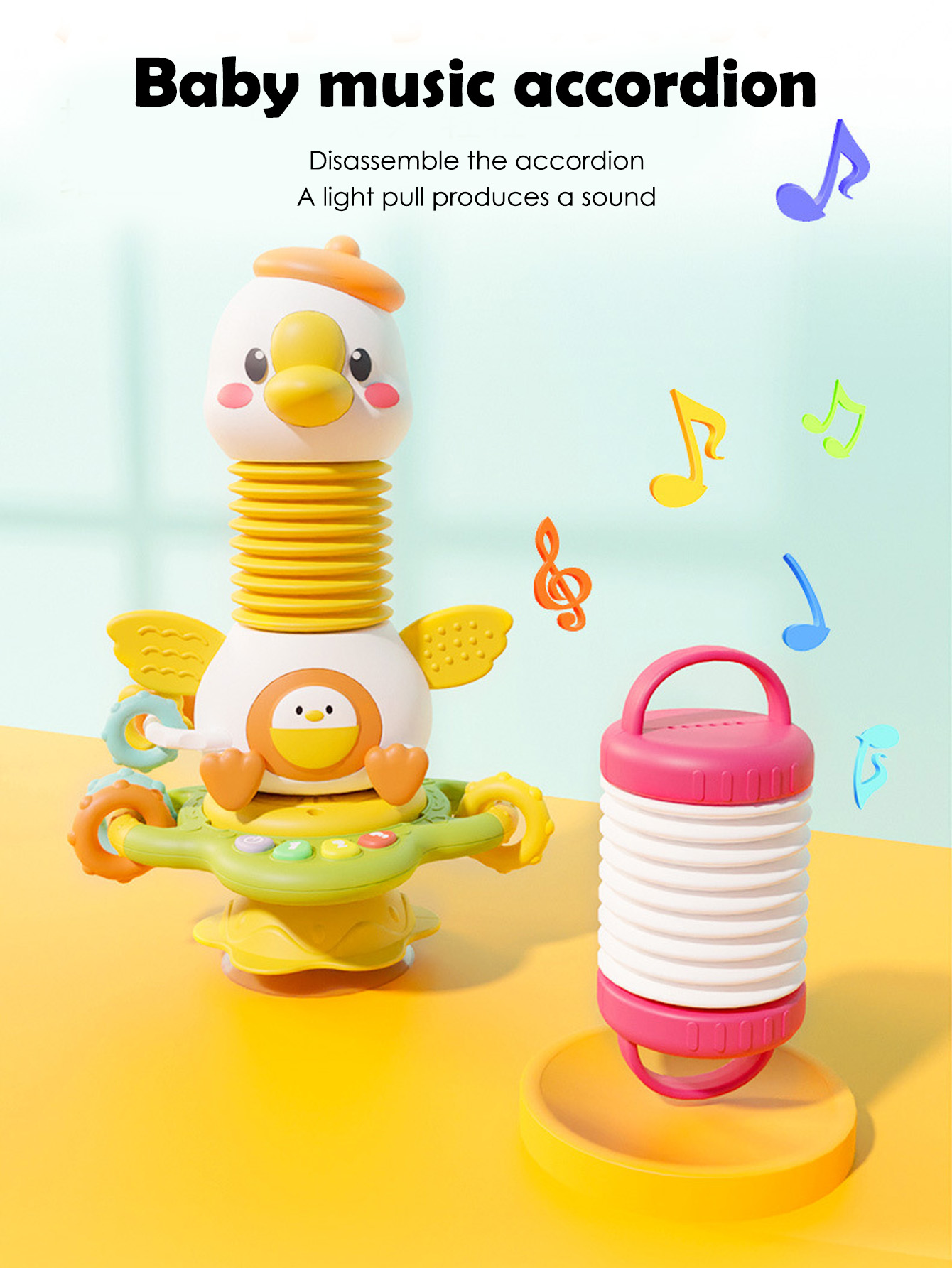 漫画の赤ちゃんを落ち着かせる鳴り笛おもちゃ、楽しい効果音付き - Baby Nursery Rhymes のレビューと価格