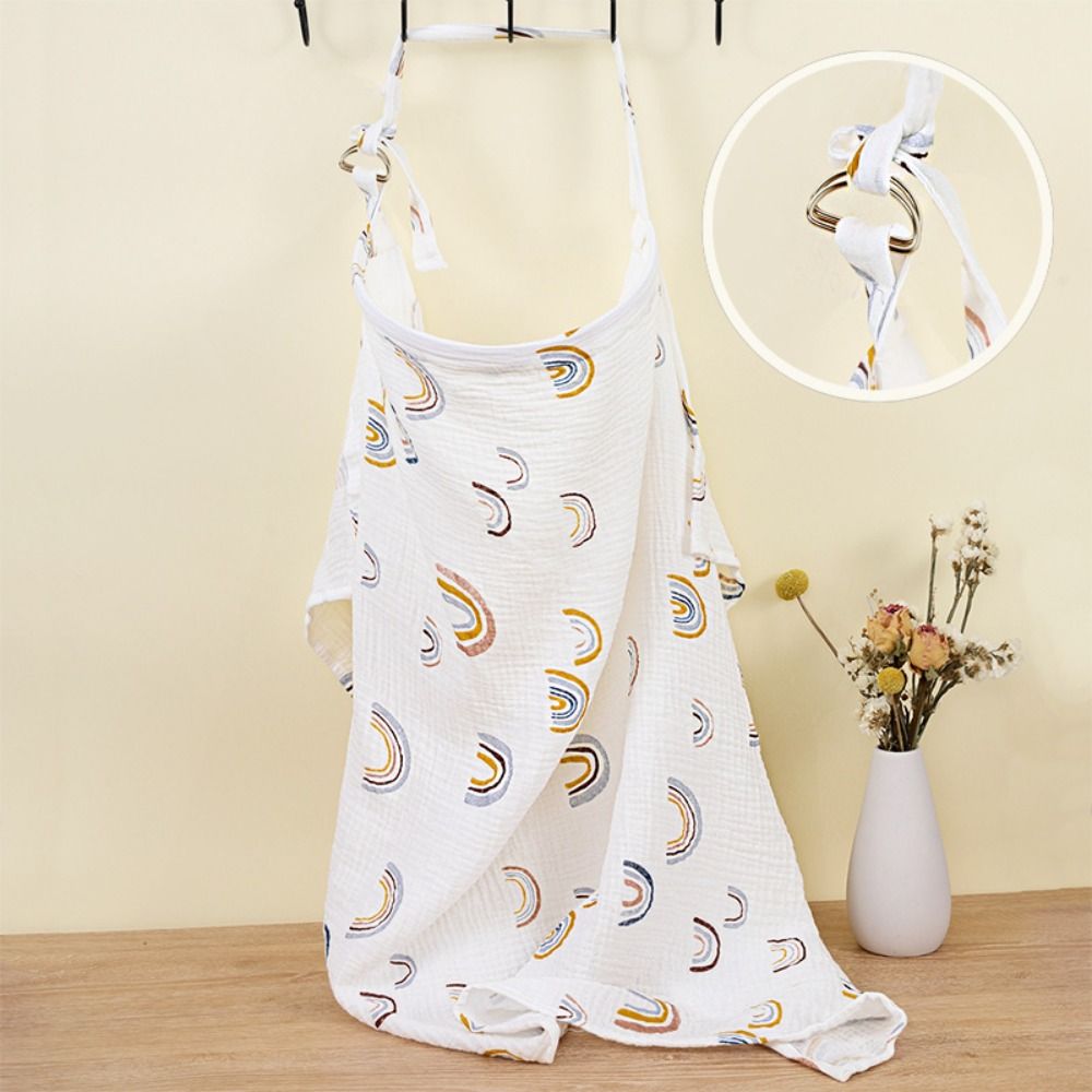 綿製授乳カバー 通気性のある花柄プリント 授乳ブランケット  - Nursing Cover Breastfeeding のレビューと価格