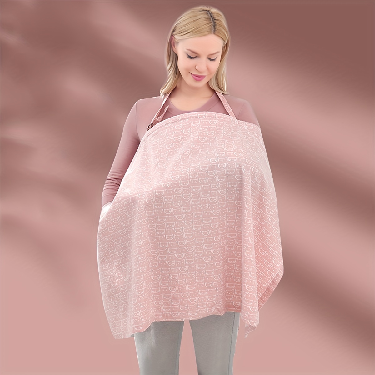 マタニティ授乳カバースカーフ、ベビーカー、カーシートカバー、 - Nursing Cover Breastfeeding のレビューと価格
