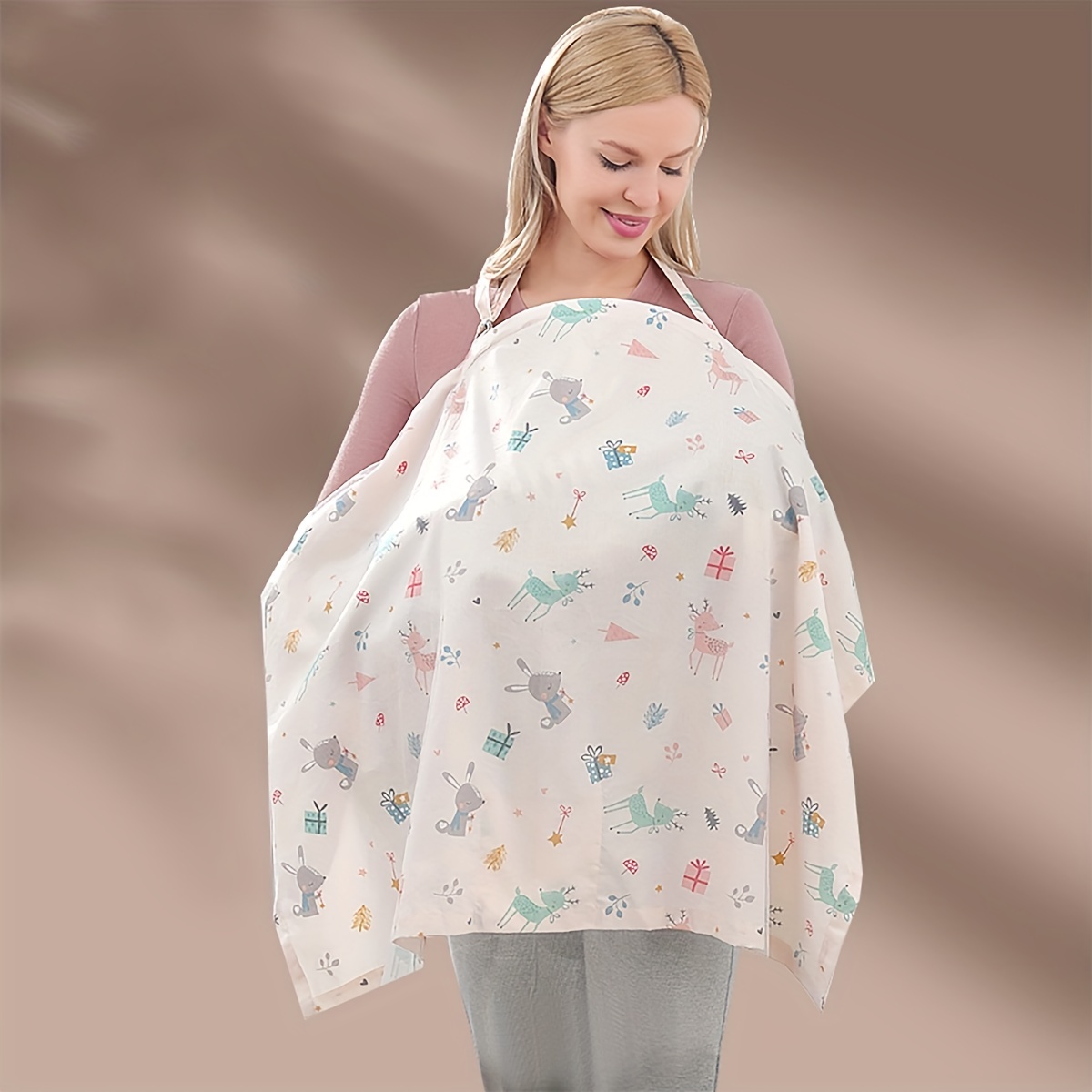マタニティ授乳カバースカーフ、ベビーカー、カーシートカバー、 - Nursing Cover Breastfeeding のレビューと価格