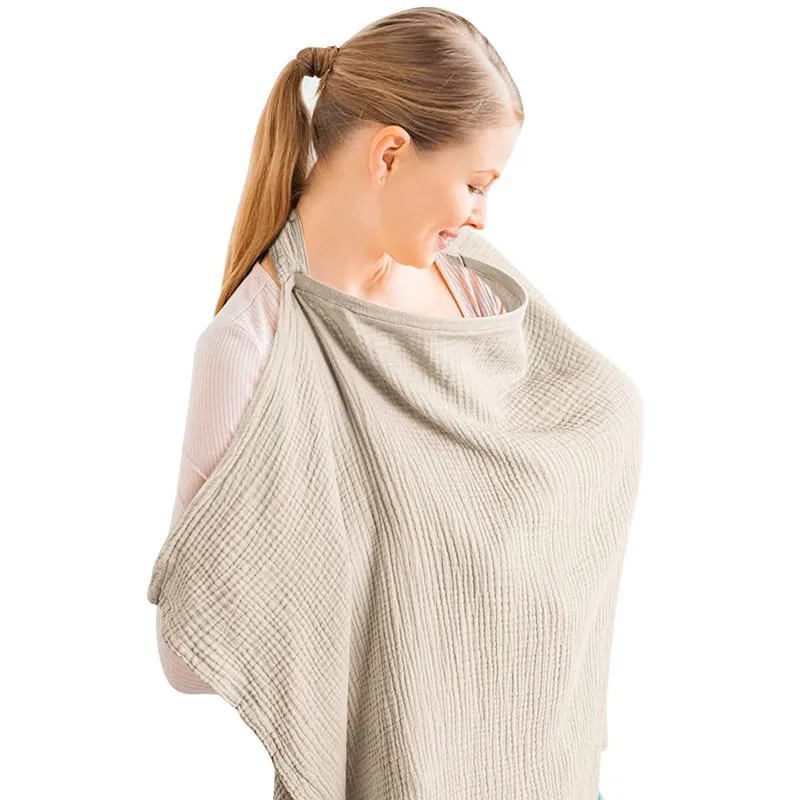授乳用カバー 授乳用 軽量 通気性 コットンブレンド ショー - Nursing Cover Breastfeeding のレビューと価格