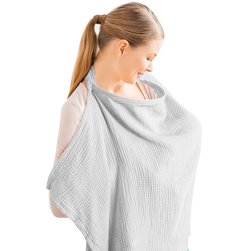 授乳用カバー 授乳用 軽量 通気性 コットンブレンド ショー - Nursing Cover Breastfeeding のレビューと価格