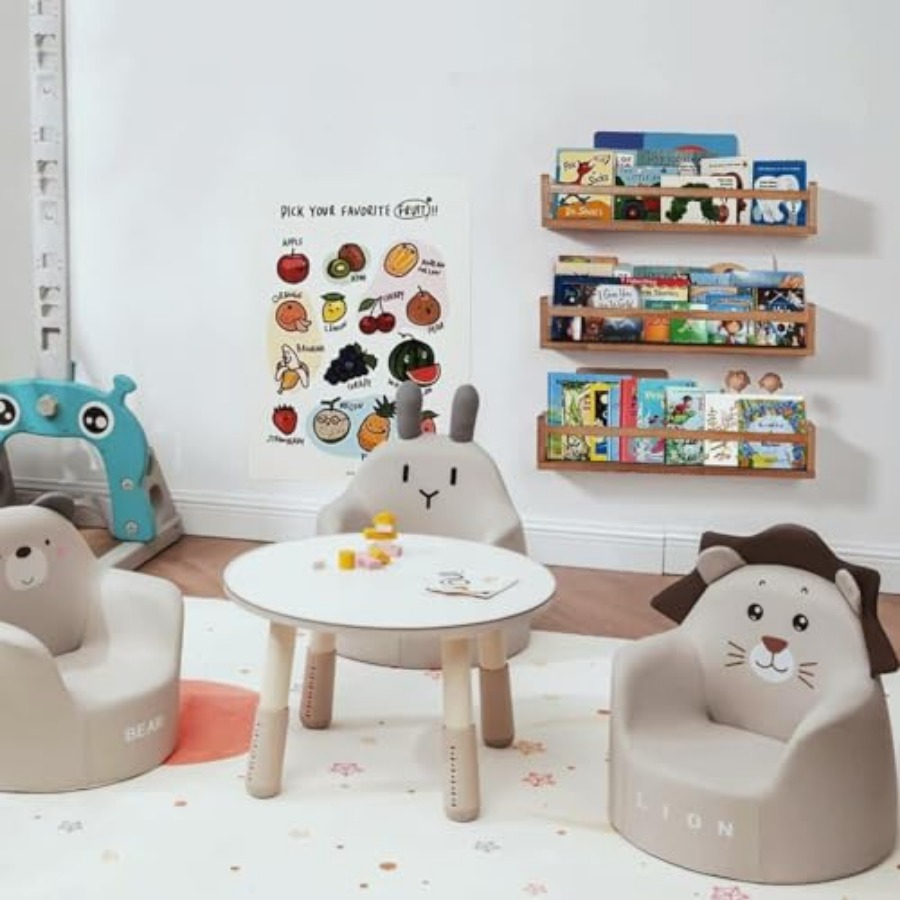 保育園用棚 フローティングブックシェルフオーガナイザー 赤ち - Baby Nursery Floating Shelves のレビューと価格