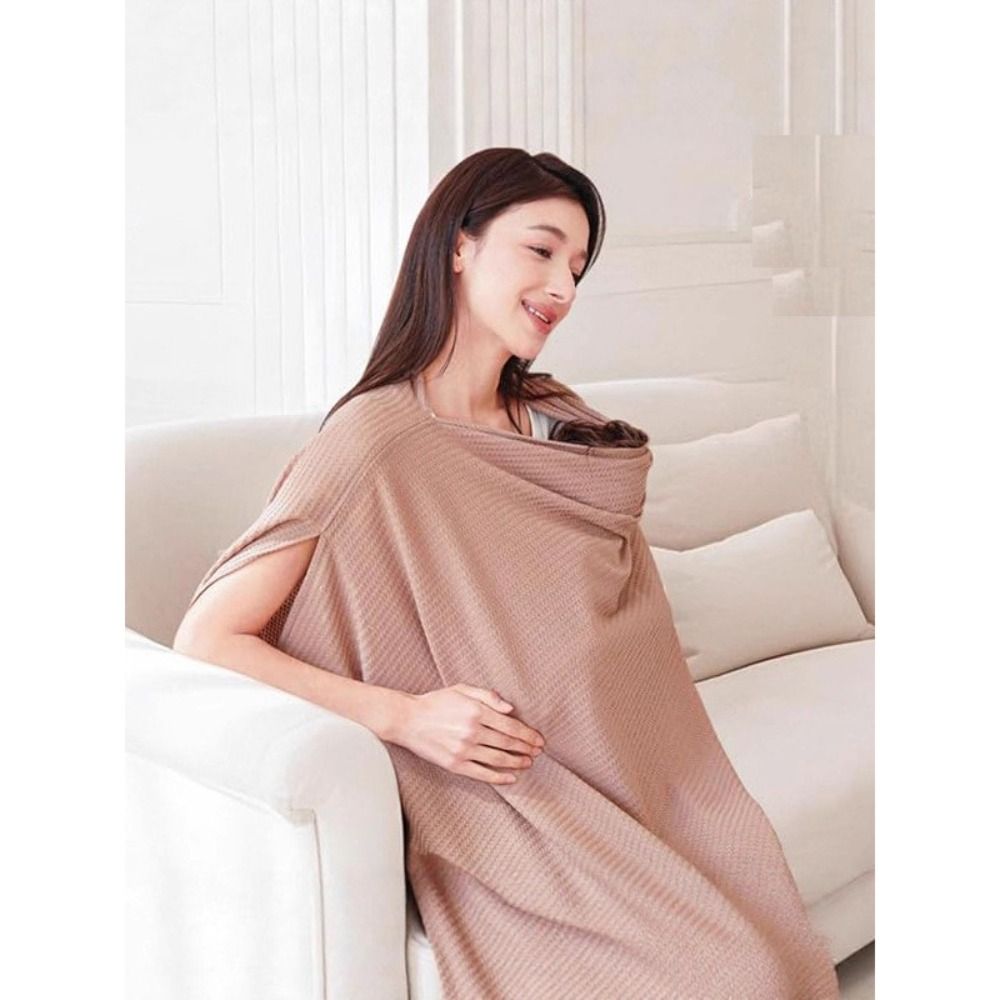 新しいソフト授乳カバー、通気性のあるワッフルニット授乳ポンチ - Nursing Cover Breastfeeding のレビューと価格