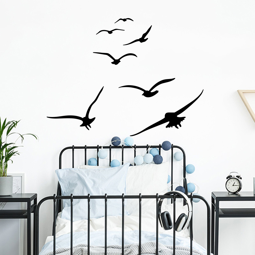 7 個セットの海鳥動物ウォールステッカーデカールベビー保育園 - Baby Nursery Furniture Sets のレビューと価格