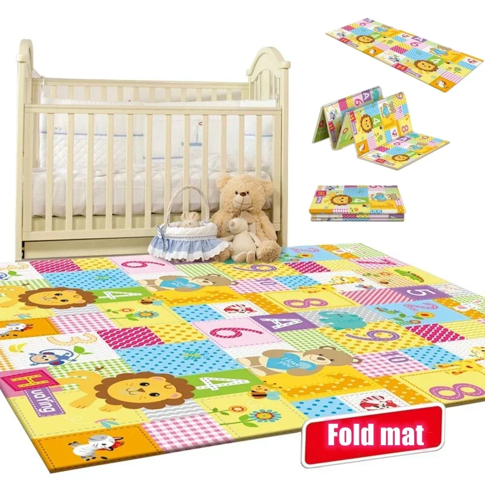 ベビープレイマット 折りたたみ式 Xpe パズルマット 教育 - Baby Nursery Music のレビューと価格