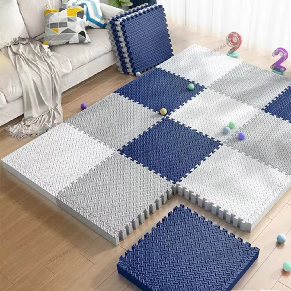 8枚組 60x60cm ベビー プレイマット 厚さ2.5cm - Baby Nursery Music のレビューと価格