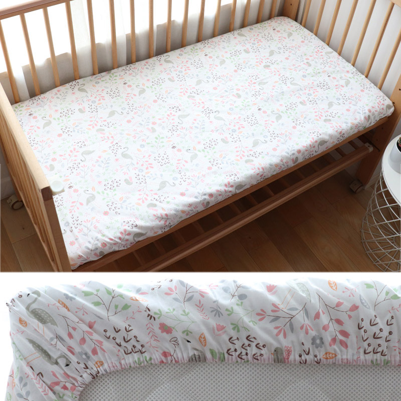 ベビーシーツ新生児綿ソフトベビーベッドシート子供のためのマッ - Baby Nursery Bed のレビューと価格