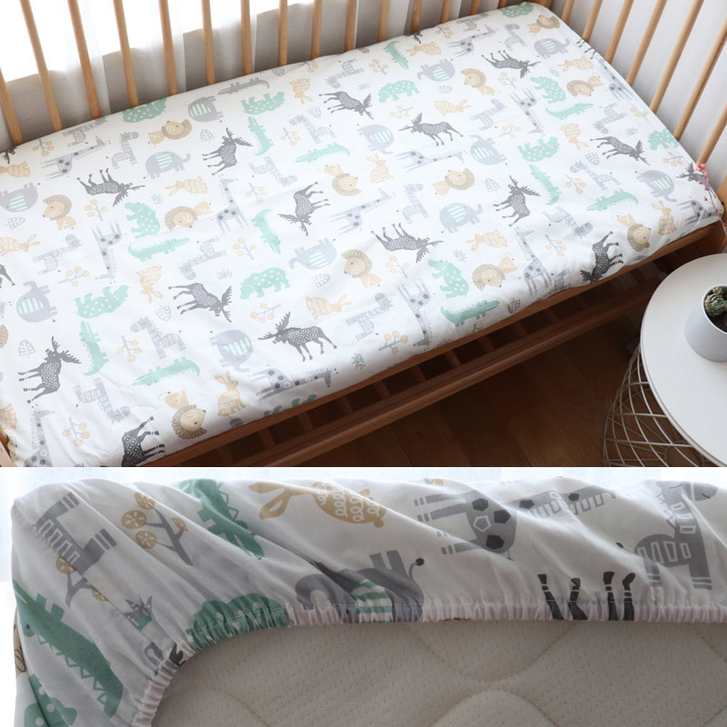 ベビーシーツ新生児綿ソフトベビーベッドシート子供のためのマッ - Baby Nursery Bed のレビューと価格