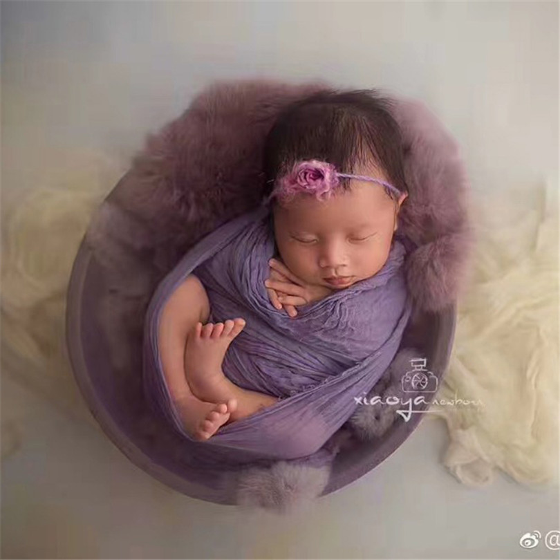 新生児木製ボウル丈夫な木製ベッド赤ちゃんポーズ写真小道具ヴィ - Baby Nursery Bed のレビューと価格