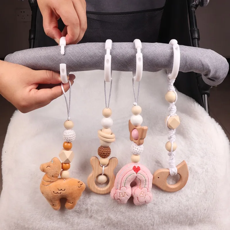 6 個木製赤ちゃんのおもちゃ木製ブナアクティビティジムフレー - Baby Nursery Hospital のレビューと価格