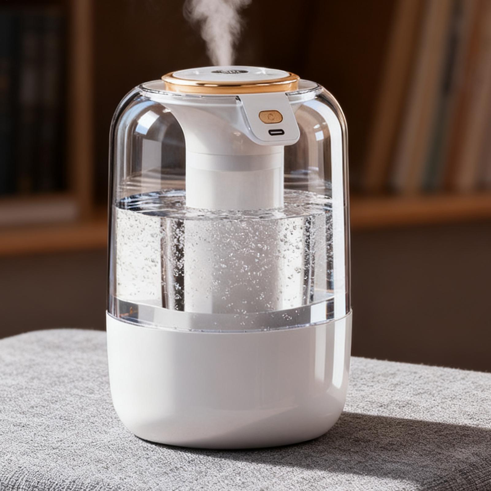 寝室用加湿器 ナイトライト付き 赤ちゃん用静かな加湿器 調整 - Baby Nursery Humidifier のレビューと価格