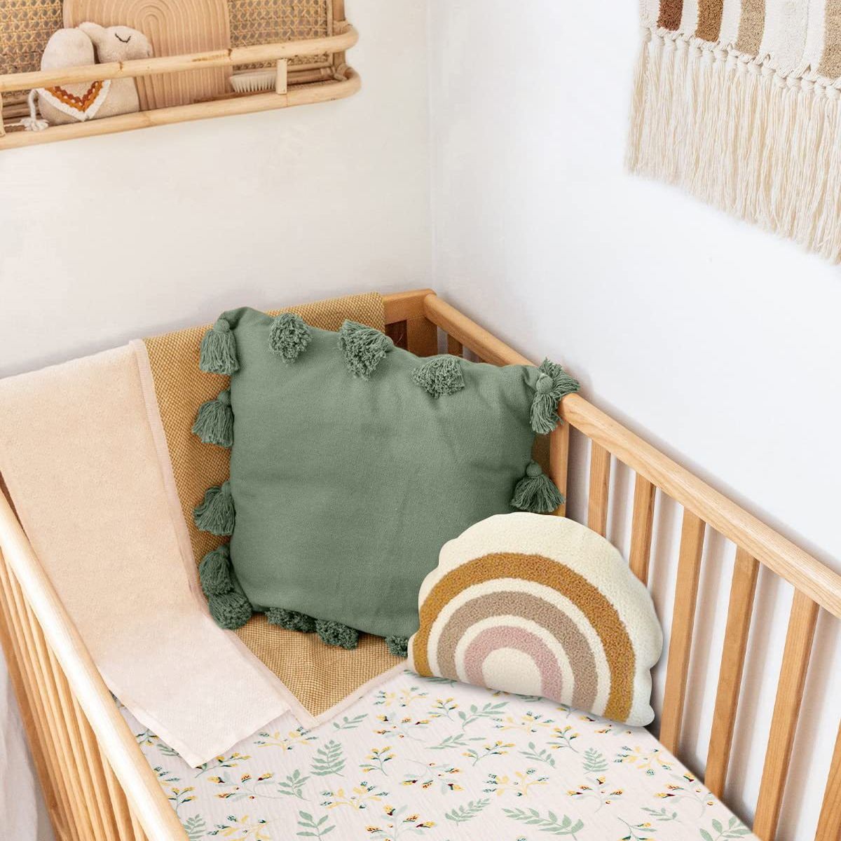 ベビーフィットシーツ ベッドマットレス 96×61cm カバ - Baby Nursery Bed のレビューと価格