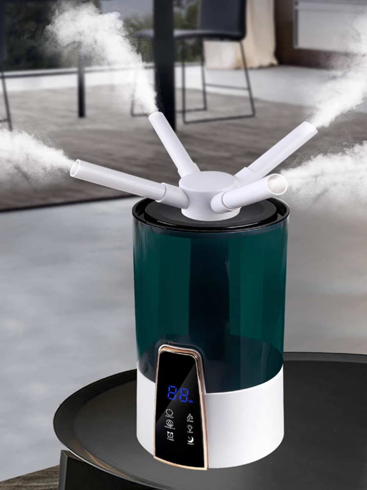 超音波クールミスト加湿器、4L大容量、広い寝室用、超静音動作 - Baby Nursery Humidifier のレビューと価格