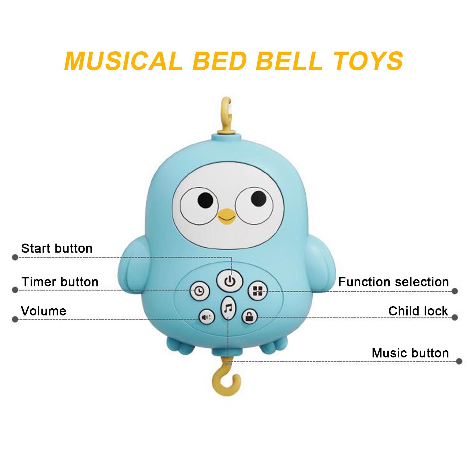 ベビーベッド用モバイル、ライト付きベビーベッド用ミュージカル - Baby Nursery Music のレビューと価格